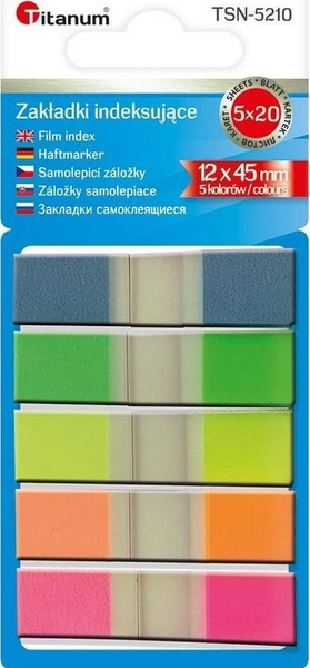 Fotoja e Letër ngjitëse Titanum Fluo, 12x45mm
