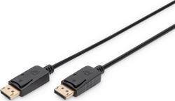 Fotoja e Kabllo Digitus DisplayPort - DisplayPort, 1 m, e zezë