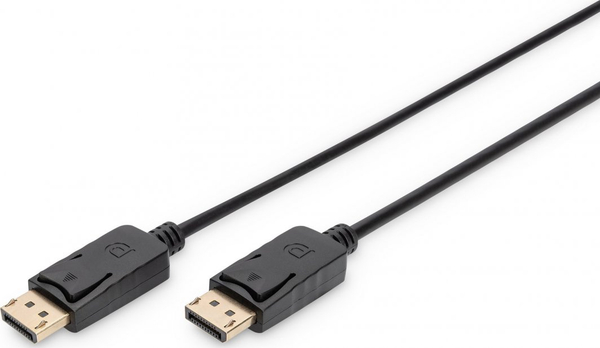 Fotoja e Kabllo Digitus DisplayPort - DisplayPort, 1 m, e zezë