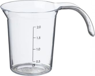Fotoja e Enë me kupë matëse Plast Team, 0.2l