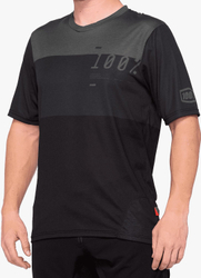 Fotoja e Maicë për meshkuj 100% Airmatic Jersey, M, e zezë
