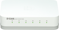 Fotoja e Switch D-Link GO-SW-5G, 5 porta, Ethernet Gigabit, i bardhë