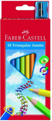 Fotoja e Ngjyra druri Faber-Castell, 10 ngjyra
