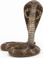 Fotoja e Lodër Papo Figurina King Cobra, madhësi standarde, kafe