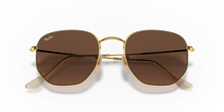 Fotoja e Syze dielli Ray-Ban Hexagonal Flat Lenses  RB3548N