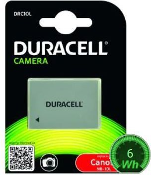 Fotoja e Bateri kamere Duracell DRC10L (për Canon NB‑10L), 820 mAh, Li‑Ion, 7.4 V