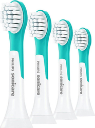 Fotoja e Koka për furçë dhëmbësh Philips Sonicare For Kids, 4 copë, të bardha