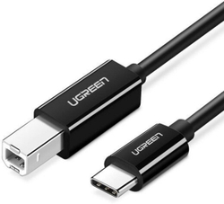 Fotoja e Kabllo për printer UGREEN USB-C - USB-B, 2m, e zezë
