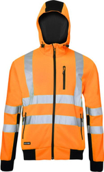 Fotoja e Xhaketë pune Lahti Pro Hi-Vis, S, e zezë / portokalli