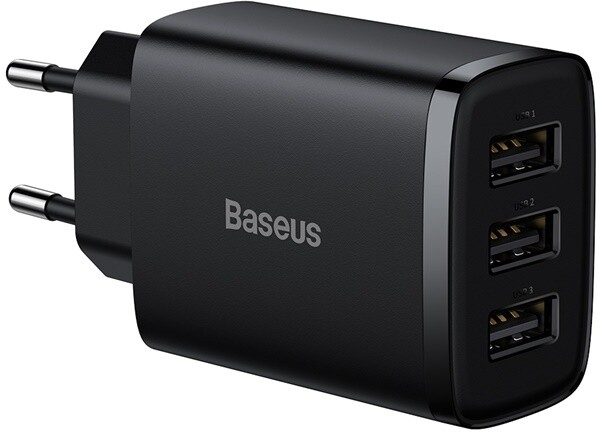 Fotoja e Karikues Baseus 3U, 17W, i zi