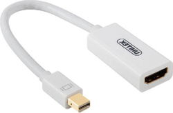 Fotoja e Përshtatës Unitek DisplayPort Mini - HDMI Y-6331, i bardhë