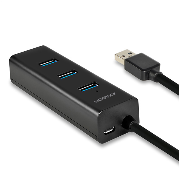 Fotoja e Shpërndarës USB Axagon, i zi