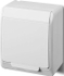 Fotoja e Ndërprerës Elektro-Plast HERMES 2P+E SCHUKO (0324-02), IP44, e bardhë, Picture 1