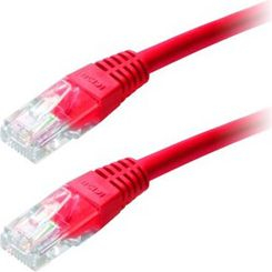 Fotoja e Kabllo patchcord Lynx CS, UTP, kat.6, RJ-45 - RJ-45, 1 m, e kuqe