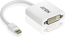 Fotoja e Përshtatës Aten DisplayPort Mini - DVI-I AV (VC960-AT), i bardhë