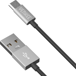 Fotoja e Kabllo Sencor USB-A në microUSB, 1m, e zezë