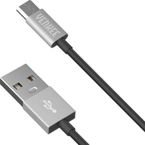 Fotoja e Kabllo Sencor USB-A në microUSB, 1m, e zezë