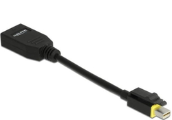 Fotoja e Përshtatës Delock AV DisplayPort Mini në DisplayPort, i zi