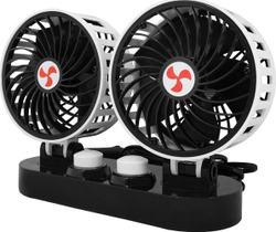 Fotoja e Ventilator makine LTC 2 x 5" 12V, me rregullim