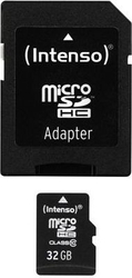 Fotoja e Kartë memorie Intenso MicroSDHC, 32Gb, e zezë