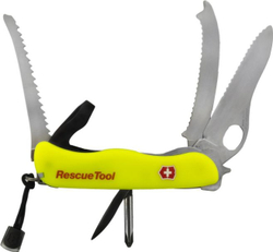Fotoja e Thikë xhepi Victorinox Rescue Tool One Hand, e verdhë