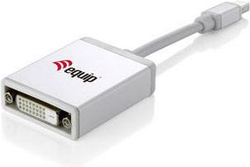Fotoja e Përshtatës AV Equip, Mini DisplayPort - DVI-I, i bardhë