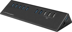 Fotoja e USB HUB LC-Power 7x USB-A 3.0 (LC-HUB-ALU-2B-10)