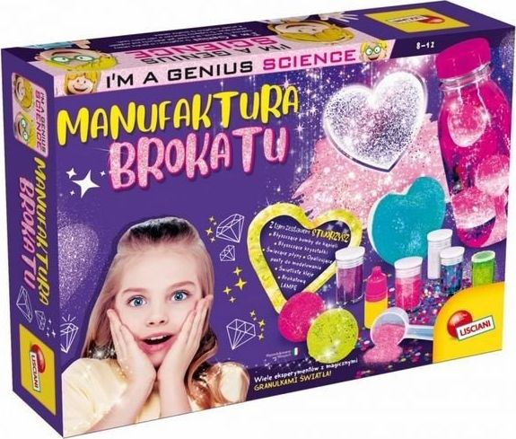 Fotoja e Set lodrash shkence Lisciani I'm a Genius - Glitter manufacture