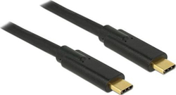 Fotoja e Kabllo Delock USB-C - USB-C, 2m, e zezë