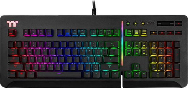 Fotoja e Tastierë Thermaltake Level 20 RGB Black Cherry MX Speed RGB (KB-LVT-SSBRUS-01), US, e zezë