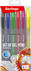 Fotoja e Set stilolapsash Berlingo, 0.5 mm, 6 copë