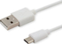 Fotoja e Kabllo Savio USB-A në microUSB, 1m, e bardhë, Picture 1