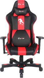 Fotoja e Karrige Clutch Chairz Crank Charlie "Hockey", e kuqe/ e zezë