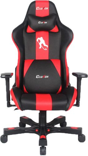 Fotoja e Karrige Clutch Chairz Crank Charlie "Hockey", e kuqe/ e zezë