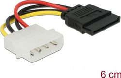 Fotoja e Kabllo energjie Delock Molex - SATA, 0.06m, Multicolor