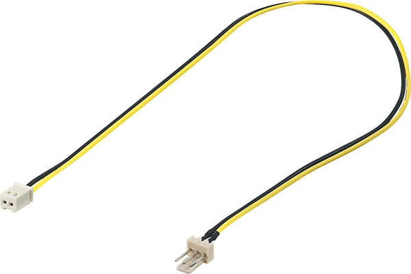Fotoja e Kabllo PremiumCord FAN për ventialtor nga 2-pin FAN në 3 pin FAN