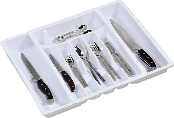 Fotoja e Sirtar rrëshqitës Kesper Insert, 29 - 50 cm, i hirtë