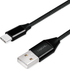 Fotoja e Kabllo LogiLink CU0140, USB-A në USB-C, 1m, e zezë, Picture 1