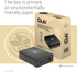 Fotoja e Karikues Club3D, teknologji GAN, 4xUSB-A dhe USB-C, PD 3.0, 132W, i zi, Picture 10