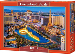 Fotoja e Puzzle Castorland Fantastic Las Vegas, 1500 pjesë