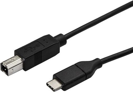 Fotoja e Kabllo StarTech USB-C - USB-B, 0.5 m, e zezë