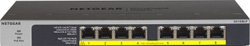 Fotoja e Switch Netgear GS108LP, 8 porta, i hirtë