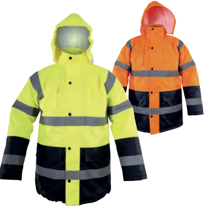 Fotoja e Xhaketë dimërore pune Lahti Pro Hi-Vis, S, portokalli