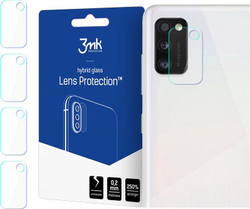Fotoja e Xham mbrojtës për lentet e kamerës 3MK për Galaxy A41, transparent