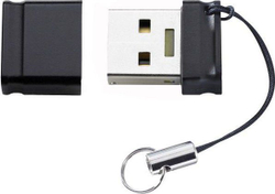 Fotoja e Flash drive Intenso Slim, 32GB, i zi
