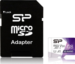 Fotoja e Kartë memorie Silicon Power Superior Pro MicroSDXC, 128GB, Class 10, UHS-I/U3, A1, V30
