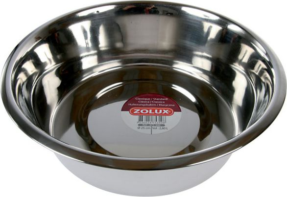 Fotoja e Tas inox për qen Zolux, 11 cm, 0.18 L