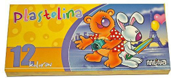 Fotoja e Plastelinë Mona, 12 ngjyra