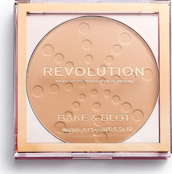 Fotoja e Pudër kompakte Makeup Revolution	Bake & Blot, Beige Stone, 5.5 g