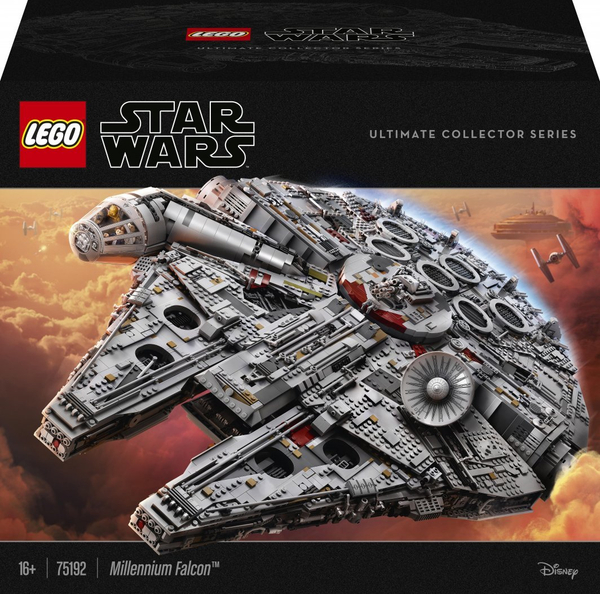 Fotoja e Blloqe ndërtimi Lego Star Wars: Millennium Falcon, 7541 elemente